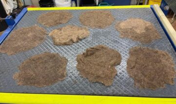 making fiber mat